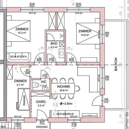 Apartamento Fiechtl Leogang